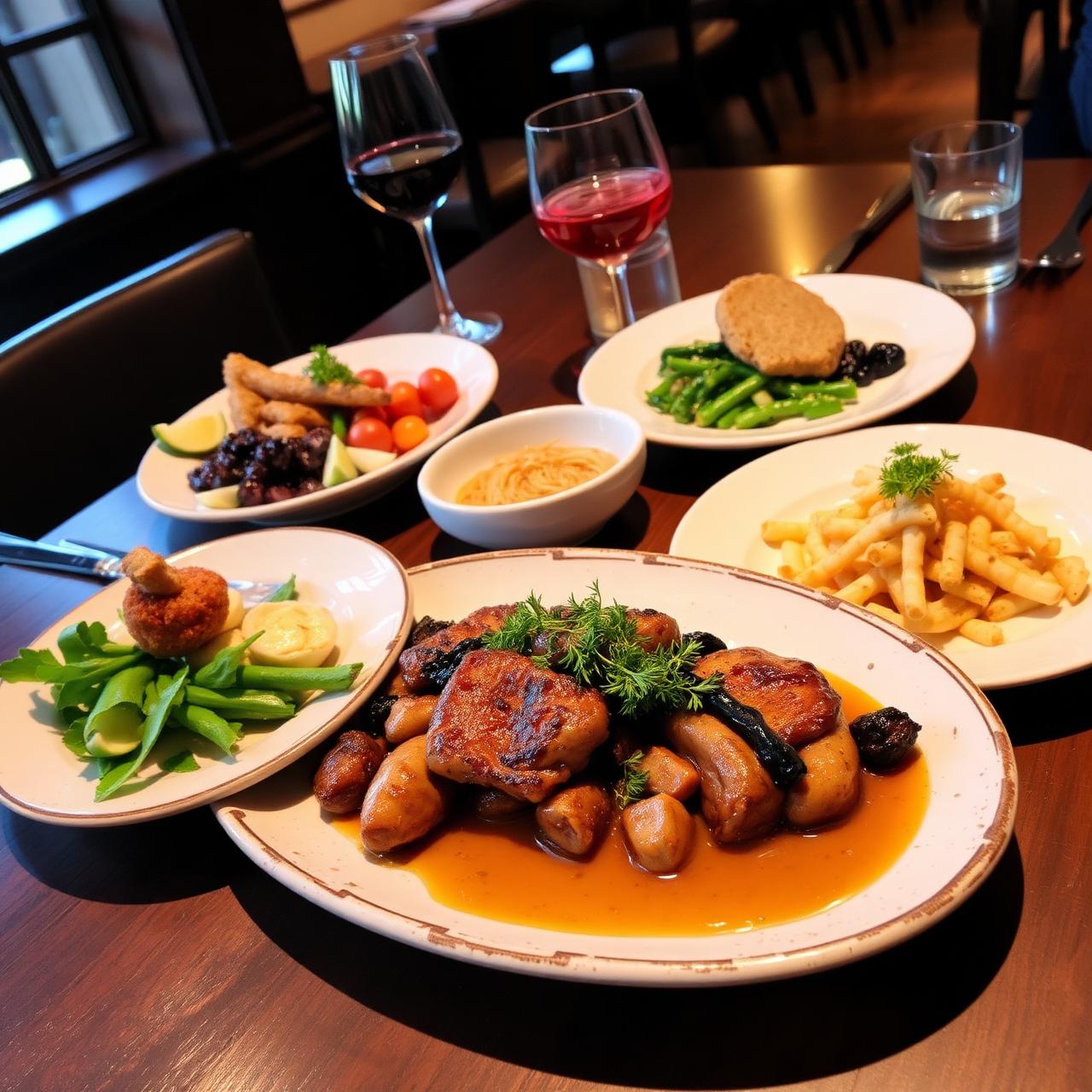 Regionale bayerische Küche im Karwendelhof